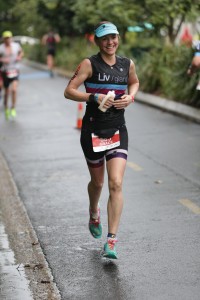 focusing on 5km at time, one foot in front of the other, looking up and moving forward