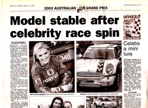 A wake up call for me and feature in the Herald Sun