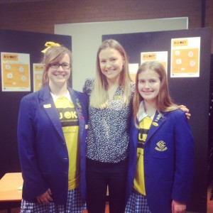Launching RUOK Event with Canterbury Girls Secondary